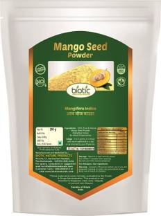 biotic Mango Seed Powder B12 Organic-Aam Guthli Powder-Dried Mango Seed Kernel Powder
