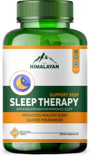 Divya Himalayan Premium Deep Sleep Therapy With Melatonin 10mg Tablets For Healthy Sleep Cycle