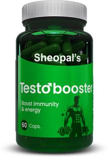 Sheopals Testo Booster Capsules With Safed Musli, Ashwagandha & More For Energy & Stamina