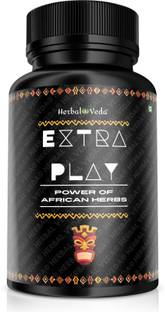 herbal veda EXTRA PLAY Capsules for Men Boost Energy, Stamina, Vitality 30 Capsules