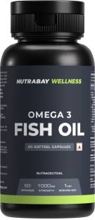 Nutrabay Wellness Fish Oil Omega 3 - 1000mg