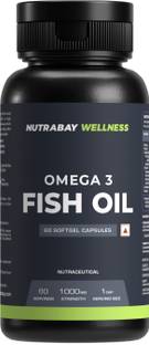 Nutrabay Wellness Fish Oil Omega 3 - 1000mg