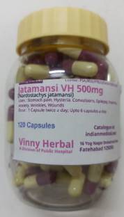 Vinny Herbal Jatamansi VH 500mg Capsules