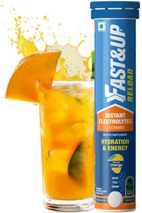 FAST&UP Reload Electrolytes-Hydration With Instant Energy Formula-Energy Drink-Mango