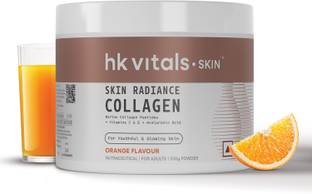 HEALTHKART HK Vitals Skin Radiance Collagen Supplement with Biotin, Orange