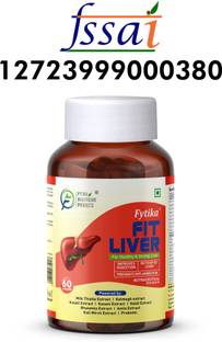 FYTIKA Fit Liver, Liver Detox Supplement | For Men & Women - 60 Tablets