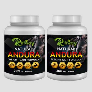 Riffway Andura_ Weight Gain Powder Protein Supplement/ Weight Gainer For Men Weight Gainers/Mass Gainers