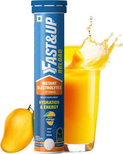 FAST&UP Reload Electrolytes-Hydration With Instant Energy Formula-Energy Drink-Mango