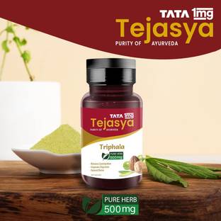TATA 1mg Tejasya Triphala Capsule Helps In Digestion, Relieve