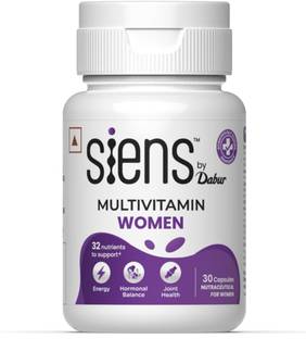 Siens By Dabur Multivitamin for Women-30 tablets|Boosts Energy, Hormonal balance & Joint Health