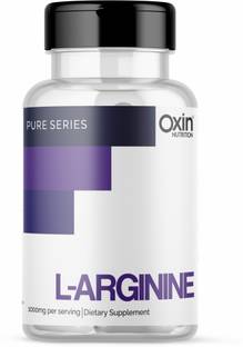 Oxin Nutrition L-Arginine Nitric Oxide Supplement 1000mg Per Serving