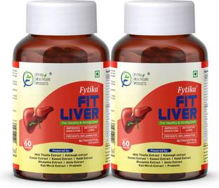 FYTIKA HEALTHCARE PRODUCTS FIT LIVER For Healthy & Strong Liver Enriched with Milk thistle&Probiotics