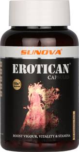 SUNOVA Erotican Shilajit Capsules for Strength, Power & Stamina