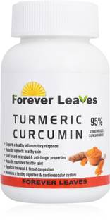 Forever Leaves Turmeric Curcumin 95% Standardized Curcuminoids with Black Pepper Extract