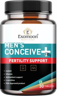 EXOMOON Male Conceive Function CoQ10 For Fertility Enhancing Supports For Men Health