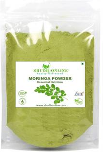 Shudh Online Organic Moringa Leaf Powder Munagaku Murungai Leaves Muringayila Weight Loss, Hair
