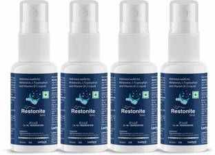 restonite Melatonin Oral Spray For Good And Healthy Sleep 15 ml Pack of 4