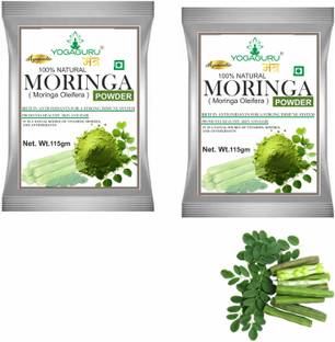 YOGAGURU MANTR Moringa Leaf Powder For Weight Loss, Powerful Vitamins 115g_pack2