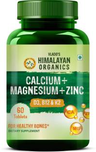 Vlado's Himalayan Organics Calcium Magnesium Zinc Vitamin D3 & B12