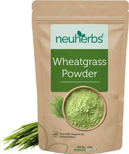 Neuherbs Wheatgrass Powder | Boost Immunity & Metabolism | Natural Detox | No Additives