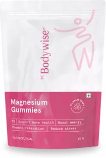 Be Bodywise 500 mg Magnesium Glycinate Gummies| Improves Sleep,Reduce Stress &Muscle Fatigue