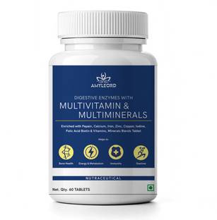 Amyleord Multivitamin With Multiminerals And Digestive Enzymes