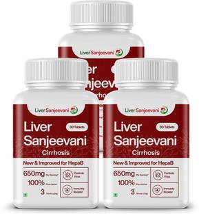 Liver Sanjeevani Cirrhosis Relief Tablet – Antioxidant-Packed Liver Support Supplement