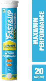 FAST&UP Man Performance-1500mg L-Arginine & Stamina Booster for Strength|Vigour|Vitality