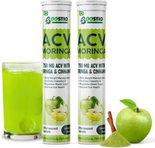 boostiq ACV Moringa (Green Apple)To Control Cravings, Apple Cider Vinegar,No Added Sugar