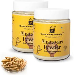 THE ANCIENT REMEDY Shatavari Powder Pack of 2 - Natural Support for Women's Health & Wellness