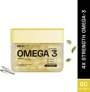 Ace Blend Outshine Omega 3 4X Strength - 1650 mg (743 EPA & 528 DHA)