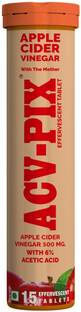 acv-pix APPLE CIDER VINEGAR EFFERVESCENT TABLET WITH MOTHER,VIT B6 & B12