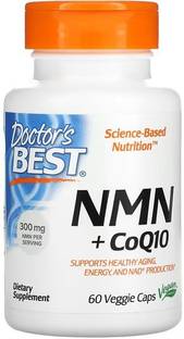 Doctor's Best Doctor Best, NMN + CoQ10, 150 mg, 60 Veggie Caps