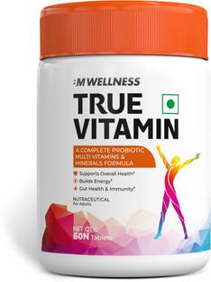 BM WELLNESS True Vitamin | Multivitamin For Immunity, Gut, Energy, Bone & Overall Health