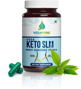 vedapure naturals Keto Slim Advanced Weight Loss Supplement Fat Burner -60 Capsules