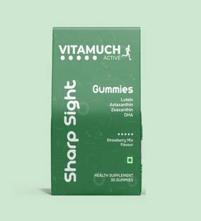 VITAMUCH Eye Care Gummies with Lutein & Zeaxanthin for Healthy Vision & Eye Support