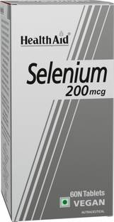 HealthAid Selenium 200mcg - Antioxidant & Immune Support Tablets