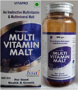 VITAPRO Growmax Multivitamin Malt Good Health Growth Stamina With Herbs