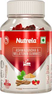 NUTRELA Ashwagandha Gummies with Melatonin For Restful Sleep Men & Women