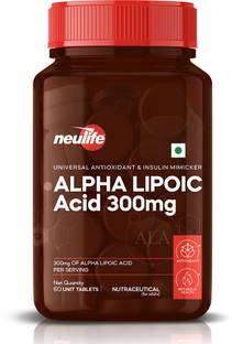 Neulife ALA (Alpha-Lipoic Acid) Antioxidant Powerhouse + Insulin Mimicker 300mg