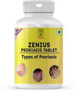 Zenius Psoriasis Tablet Ayurvedic Psoriasis Relief Tablets for Skin Allergies