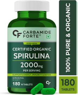CARBAMIDE FORTE 100% Certified Organic Spirulina Powder Tablets