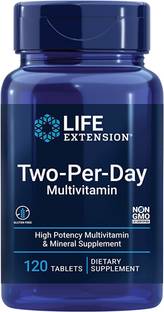 Life Extension Two-Per-Day High Potency Multi-Vitamin & Mineral Supplement