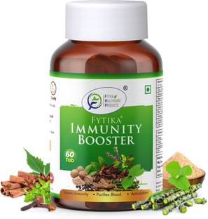 FYTIKA HEALTHCARE PRODUCTS Immunity Booster Tablet for Adults Natural Supplement To Boost (60 Tab)