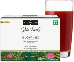 Kapiva Skin Foods Glow Mix | Natural Collagen Powder for Glowing Skin