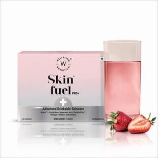 Wellbeing Nutrition Skin Fuel Pro+ | Glutathione, Vitamin C & E | Reduced Pigmentation & Dark Spots