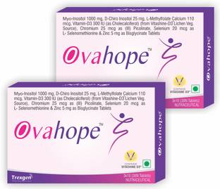 Trexgen OVAHOPE PCOS Myo Inositol , D-Chiro Inositol