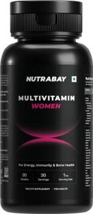 Nutrabay Pro Active Multivitamin Women for Immunity, Hair, Skin & Strong Bones