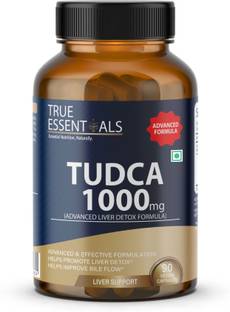 TRUE ESSENTIALS Tudca 1000 mg - Liver Supplement With Milk Thistle - Pack of 1