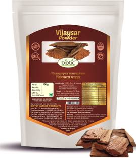 biotic Vijaysar Powder (Pterocarpus Marsupium) for Diabeties